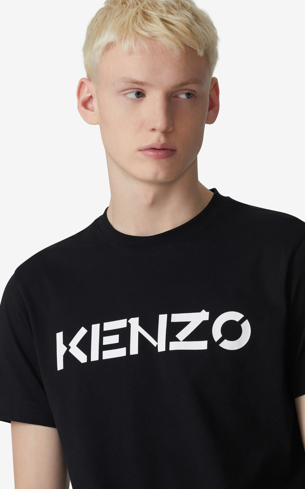 Kenzo Logo Majice Muške - Crne - Hrvatska DUHWTN085